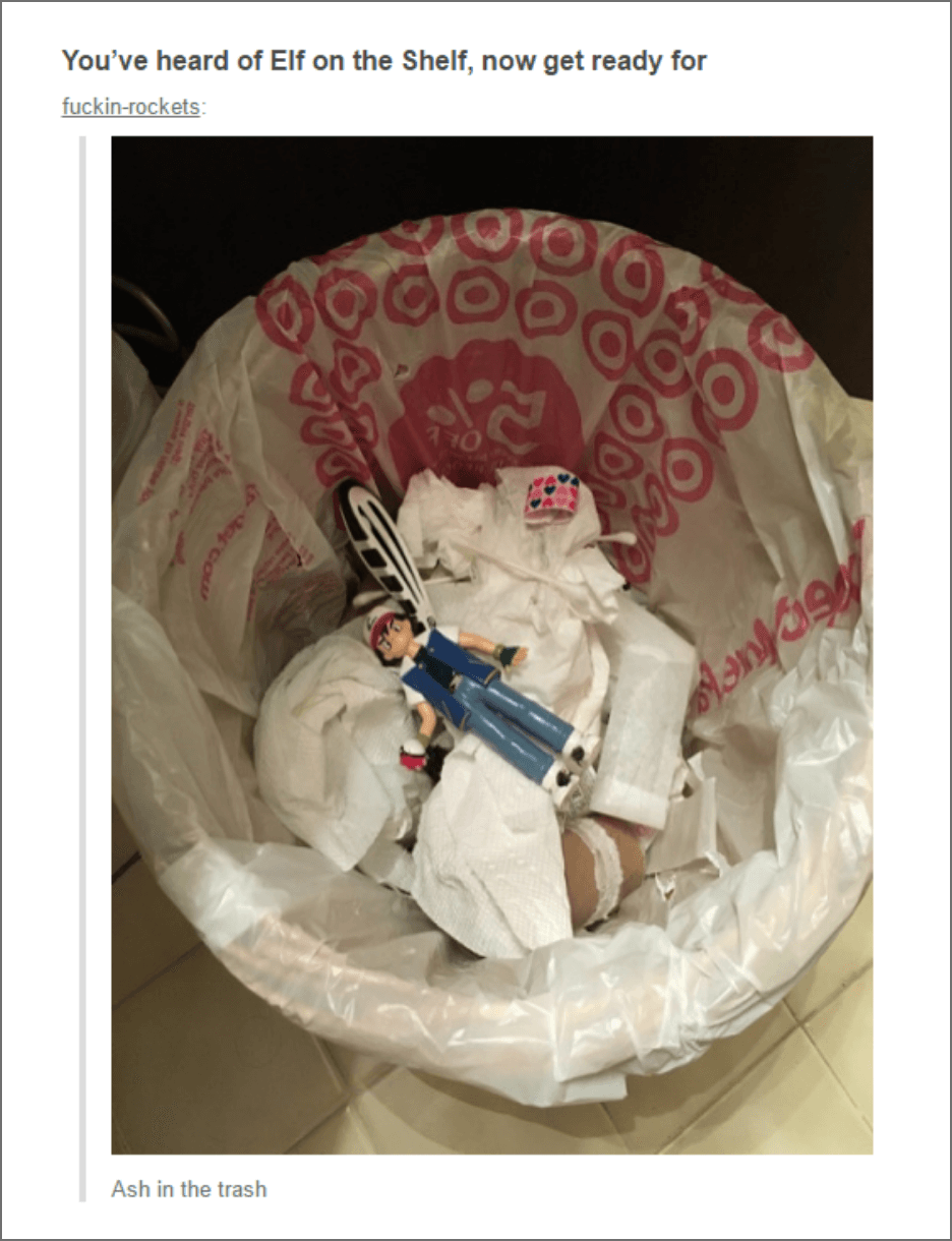 First appearance of the Elf on the Shelf